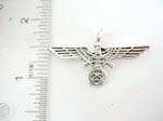 925.sterling silver flying eagle pendant