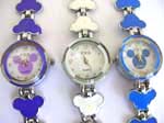 Bear head fashion watch with cicular clock face in assorted color