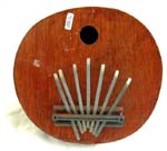 Round wooden fringer play music instrument