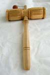Wooden hammer music instrument