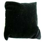 Black velvet puffy pillow bangle or bracelet display