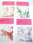 Nail art sparkle dotted nail stickers