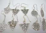  Celtic fish hook sterling silver assorted earring