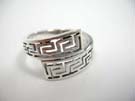 Celtic styled 925. sterling silver band