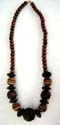 Titan summer fashion co count enlarge wooden bead necklace