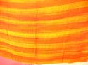 Orange stripes line wrapping sarong 