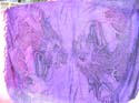 Smoky powerful dragons in purple sarong