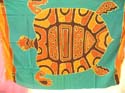 Enlarge print assorted turtles hand painting sarong