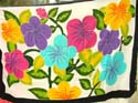 Summer scene floral hand painting sarong