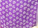 Purple wrapping sarong with mini turtles 