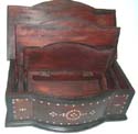 Jewelry or other purpose wooden boxes set 