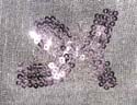 Glint chips sequin pashmina or scarf,