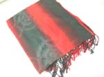 New age style tie dye pashmina shawls