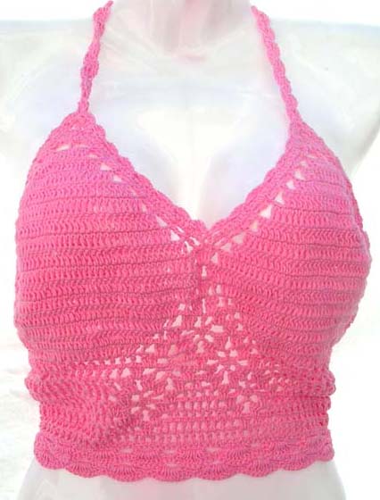 wholesale fashion, wholesale crocheted bra top sexy clothing